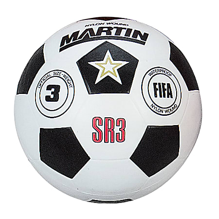 Martin Soccer Ball, Size 3, Ages 8 And Under