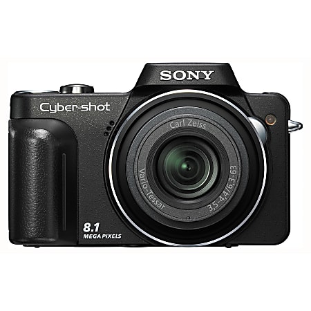 Sony Cyber shot DSC H10B 8.1 Megapixel Digital Camera - Office Depot