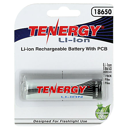 Tenergy Lithium-Ion Battery, B-18650B
