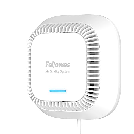 Fellowes® Array™ Air Quality Signal Display Sensor, 2"H x 4"W x 4"D, White