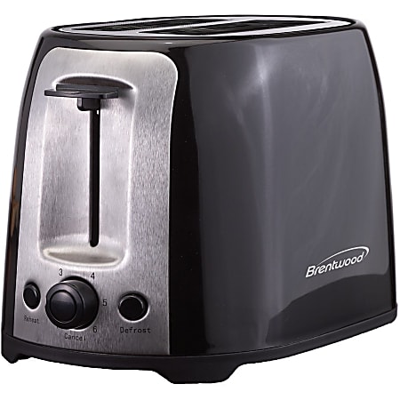 Brentwood Cool-Touch 2-Slice Retro Toaster with Extra-Wide Slots (Blue)