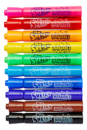 Mr. Sketch Scented Markers Chisel Point Assorted Pack Of 14 - Office Depot