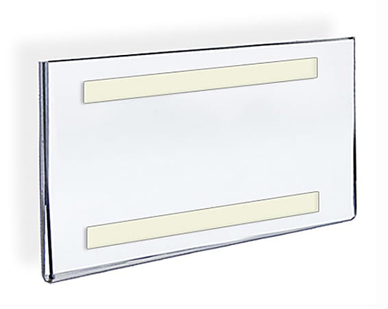 Azar Displays Acrylic Sign Holders With Adhesive Tape,
