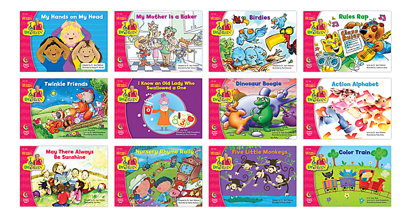 Creative Teaching Press® Sing Along & Read Along With Dr. Jean Readers Classroom Pack, Grades PreK-1