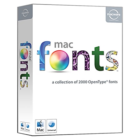 MacFonts™ Complete Collection For Mac