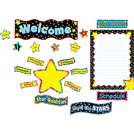 Creative Teaching Press® Bulletin Board Set, Back-To-School Stars