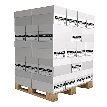 Pallet of copy hot sale paper