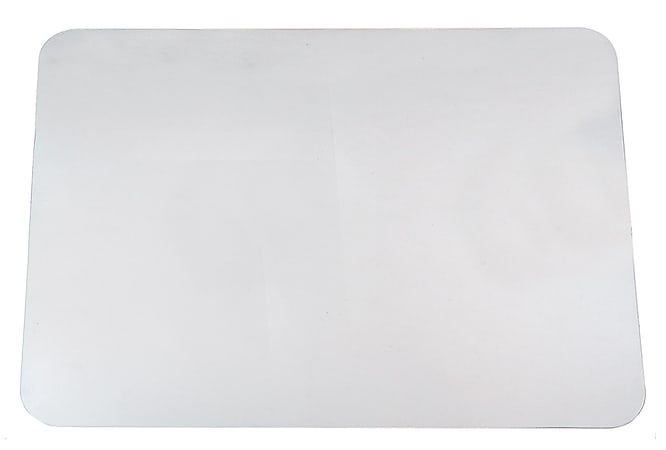 Realspace&reg; Desk Pad With Antimicrobial  Protection, 19"H x 24"W, Clear