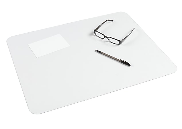 Realspace Desk Pad With Antimicrobial Protection 19 H x 24 W Clear - Office  Depot