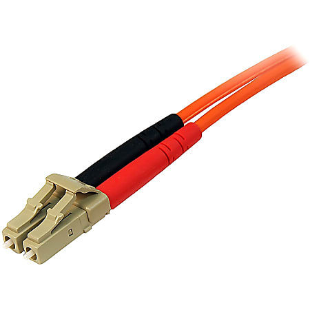 StarTech.com 2m Fiber Optic Cable - Multimode Duplex 50/125 - LSZH - LC ...