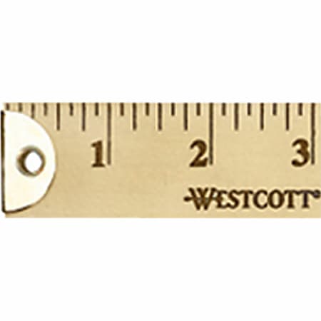Westcott Extra Heavy Duty Wood Yardstick - Office Depot