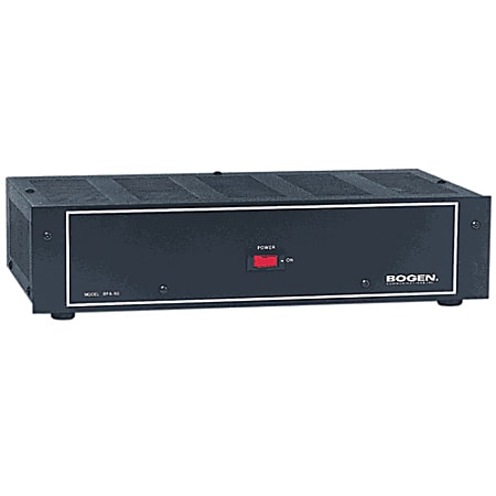 Bogen BPA60 Amplifier - 60 W RMS - 1 Channel - Black - 2% THD - 180 W