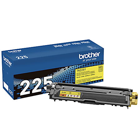 Brother® TN-225 Yellow High Yield Toner Cartridge, TN-225Y