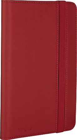 Targus® Kickstand Case For 7" Tablets, 5" x 0.79" x 7.35", Red