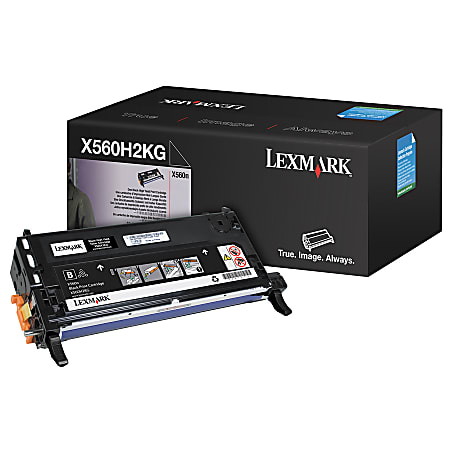 Lexmark™ X560H2KG Black High Yield Toner Cartridge