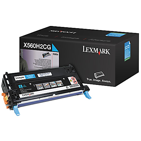 Lexmark™ X560H2CG Cyan High Yield Toner Cartridge