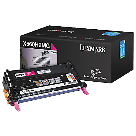 Lexmark™ X560H2MG High-Yield Magenta Toner Cartridge