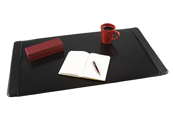Office Depot Brand Executive Desk Pad With Antimicrobial Protection 20 H x 36 W Black
