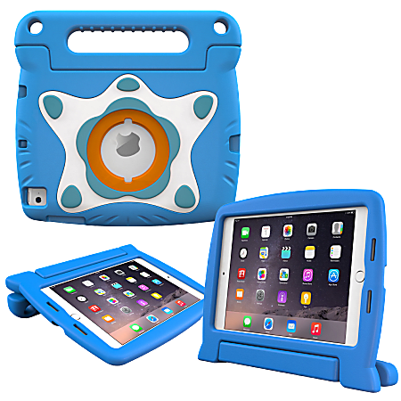 roocase Orb Starglow Kid-Friendly Handle-Stand Protective Case For Apple® iPad® mini™ 4, Blue