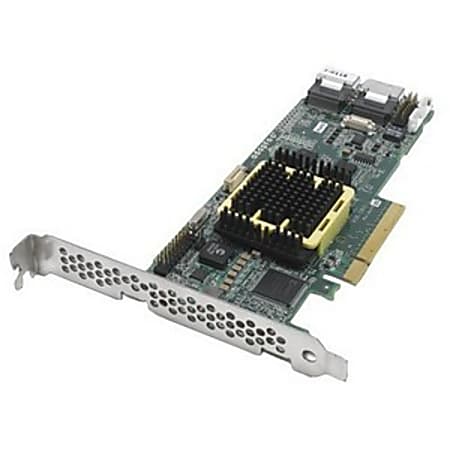 Adaptec 8-channel SATA/SAS Low-profile RAID Controller with Cable Kit