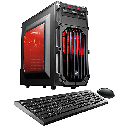 CybertronPC Palladium B-1070X Desktop PC, Intel® Core™ i5, 16GB Memory, 1TB Hard Drive, Windows® 10, GeForce GTX 1070