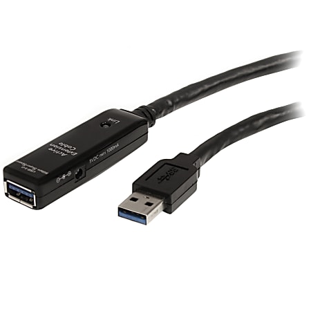 StarTech 10m USB 3.0 Active Extension Cable MF Extend the