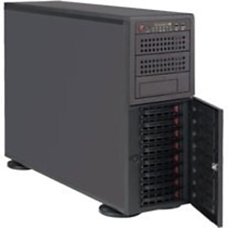 Supermicro SuperServer 7048R-TRT Barebone System - 4U Tower - Intel C612 Express Chipset - Socket LGA 2011-v3 - 2 x Processor Support - Black - 1 TB DDR4 SDRAM DDR4-2133/PC4-17000 Maximum RAM Support - Serial ATA/600 RAID Supported Controller