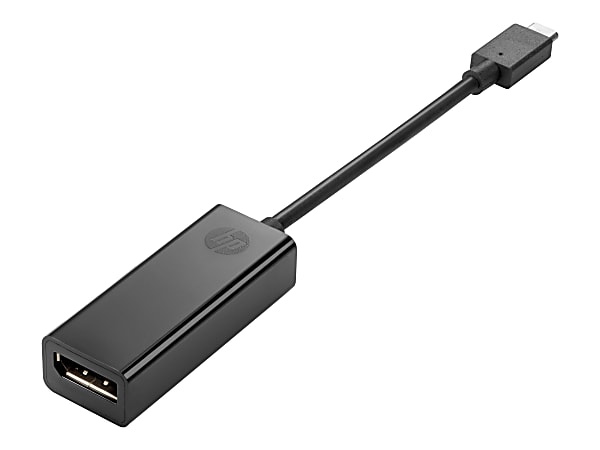 HP USB-C to DP Adapter - 1 x USB Type C - 1 x DisplayPort - Female