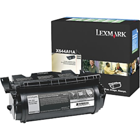 Lexmark™ X644A11A Return Program Black Toner Cartridge