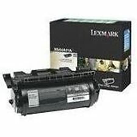 Lexmark™ X644A11A Black Return Program Toner Cartridge