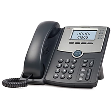 Cisco SPA 504G IP Phone - 1 x RJ-7 Headset, 2 x RJ-45 10/100Base-TX , 1 x Sub-mini phone Headphone - 4Phoneline(s)