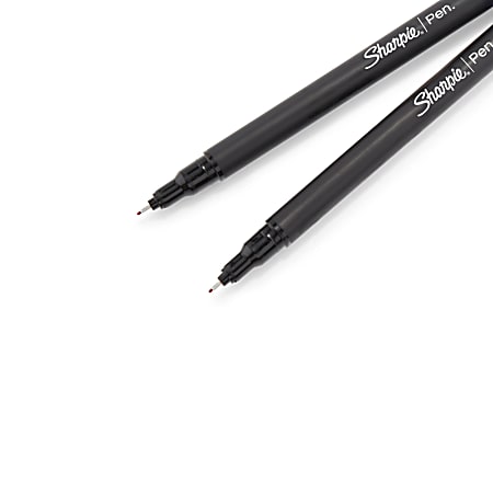 Sharpie Fine Point Writing Pen Open Stock-Black; 12 Total
