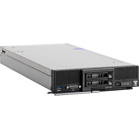 Lenovo Flex System x240 M5 9532E3U Blade Server - 2 x Intel Xeon E5-2650 v3 Deca-core (10 Core) 2.30 GHz - 64 GB Installed DDR4 SDRAM - 12Gb/s SAS, Serial ATA Controller - 0, 1, 1E RAID Levels