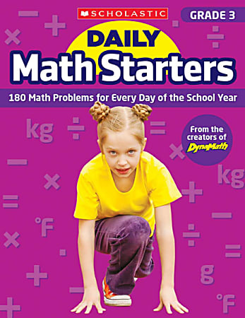 Scholastic Teacher Resource Daily Math Starters, Grade 3