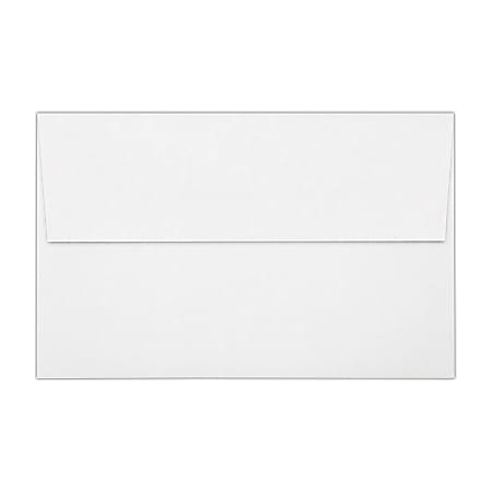 LUX Invitation Envelopes, A10, Peel & Press Closure, White, Pack Of 500