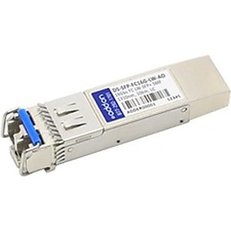 AddOn Cisco DS-SFP-FC16G-LW Compatible TAA compliant 16Gbs Fibre Channel LW SFP+ Transceiver (SMF; 1310nm; 10km; LC)