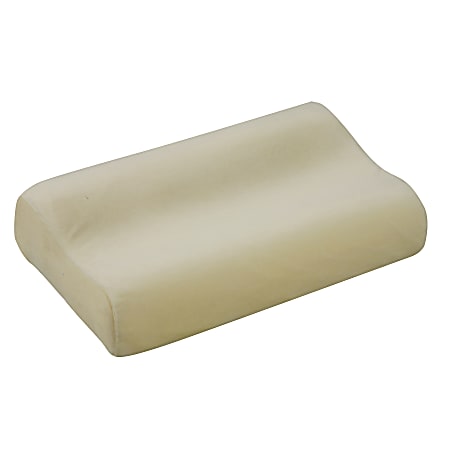 DMI® Memory Foam Pillow, 12"H x 19"W x 5"D, White