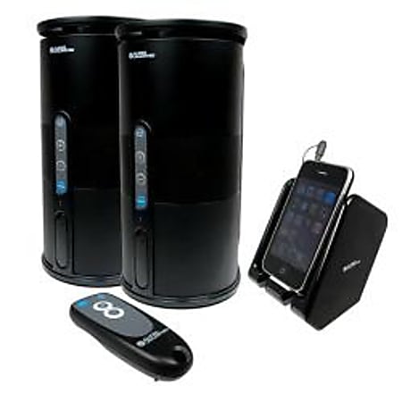 Audio Unlimited SPK-VELO-003 2.0 Speaker System - PMPOWireless Speaker(s) - Black