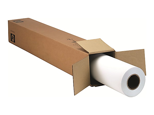 HP Inkjet Print Coated Paper, Matte, Smooth, 42" x 225', 35 Lb, White