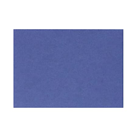 LUX Flat Cards, A9, 5 1/2" x 8 1/2", Boardwalk Blue, Pack Of 50