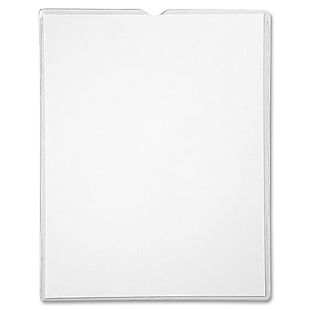 Anglers Sturdi-Kleer Traditional Envelopes, 8 1/2" x 11", Clear, Pack Of 10