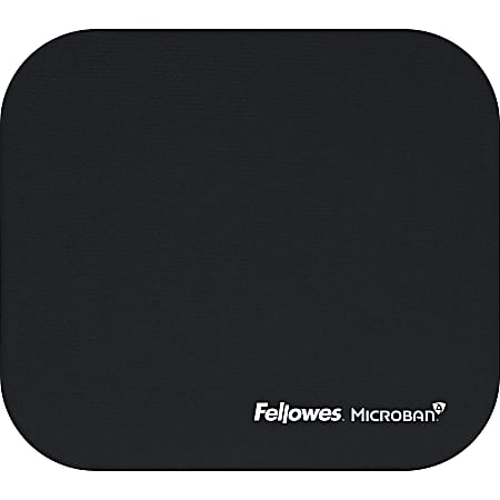 Fellowes® Microban® Ultra-Thin Mouse Pad, 0.13"H x 9"W