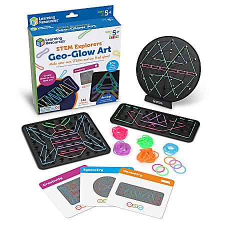 Learning Resources STEM Explorers Geo-Glow Art