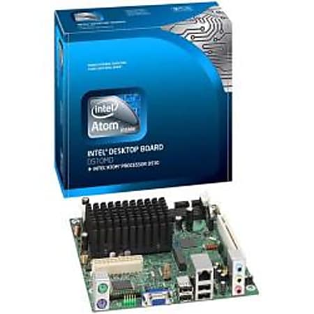 Intel D510MO Desktop Motherboard - Intel - Socket BGA-559 - 10 x Bulk Pack
