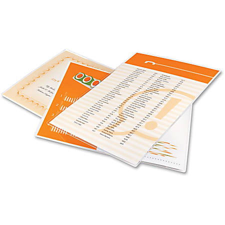 GBC® Economy Lamination Pouch, 9" x 11 1/2", Box Of 200