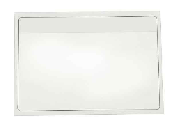 Cardinal® HOLDit! Index Card Pocket, 3" x 5", Clear, Box Of 100