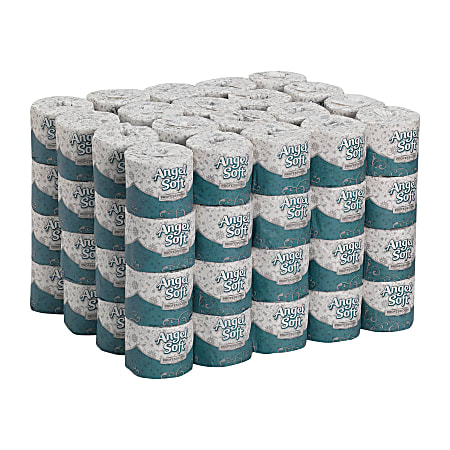 Angel Soft® by GP PRO Professional Series® Premium 2-Ply Embossed Toilet Paper, 450 Sheets Per Roll, 80 Rolls Per Pack