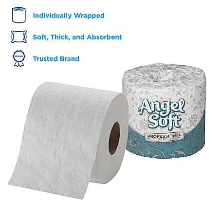 Angel Soft by GP PRO Professional Series Premium 2 Ply Embossed Toilet ...