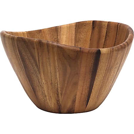 Lipper Tableware - Fruit - Solid - Brown - Acacia Wood Body - 1