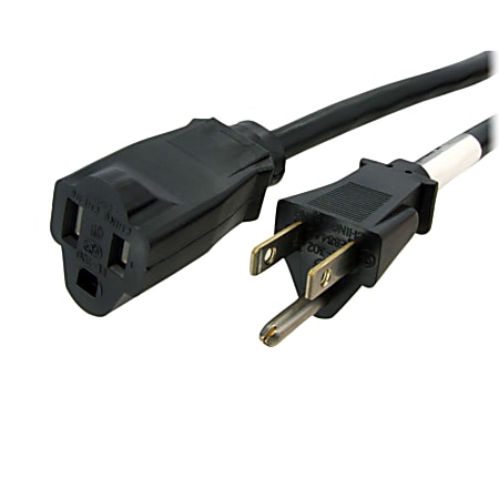 StarTech.com Power Extension Cable - 125V AC -